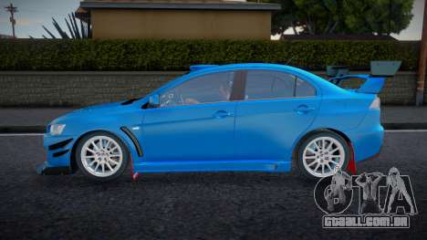 Mitsubishi Lancer Evolution X Jobo para GTA San Andreas