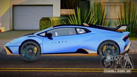 Lamborghini Huracan STO 2021 Blue para GTA San Andreas
