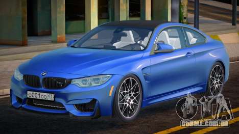 BMW M4 F82 Blue para GTA San Andreas