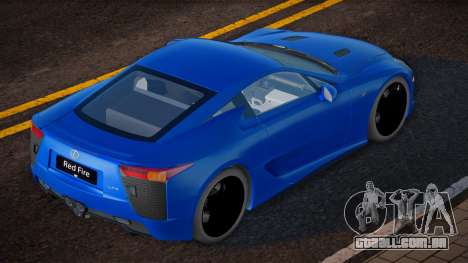 Lexus LFA Blue para GTA San Andreas