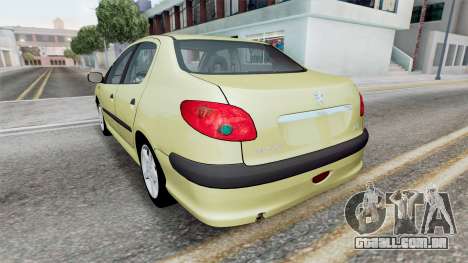 Peugeot 206 SD Pine Glade para GTA San Andreas