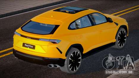 Lamborghini Urus Yellow para GTA San Andreas