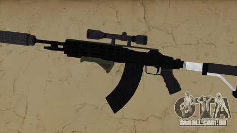 GTA V Marksman Rifle Attrachts para GTA Vice City