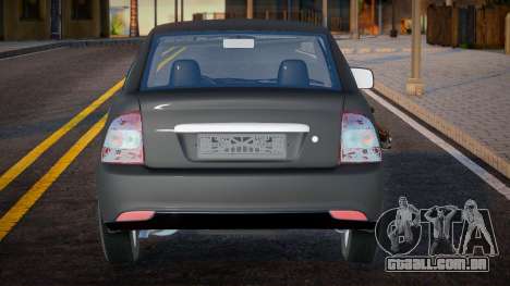 Lada Priora 2170 Black Edition para GTA San Andreas