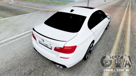 BMW M5 (F10) Gray Nurse para GTA San Andreas