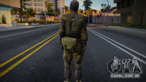 Metal Gear Solid V The Phantom Pain Masked Olive para GTA San Andreas