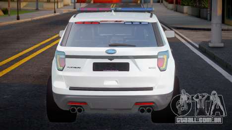 Ford Explorer 2016 Police EV para GTA San Andreas