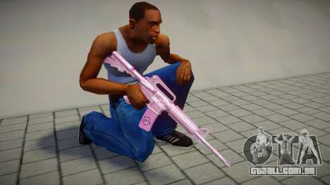 M4 Barbie para GTA San Andreas