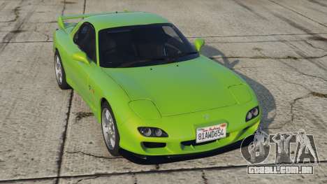 Mazda RX-7 Android Green