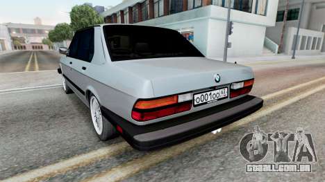 BMW 5 Series (E28) para GTA San Andreas