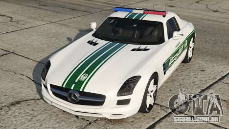Mercedes-Benz SLS 63 AMG Dubai Police (C197)