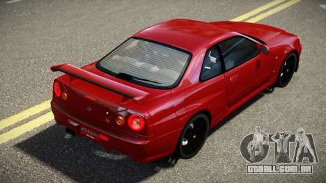 Nissan Skyline R34 SR V1.1 para GTA 4