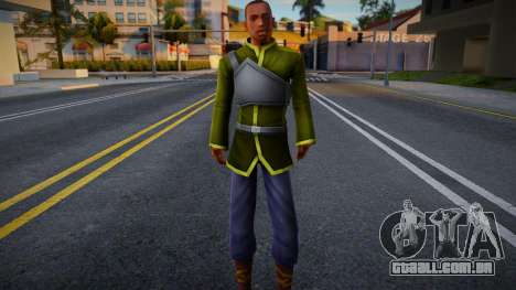 Carl CJ Johnson (Sword Art Online Newbie Outfi para GTA San Andreas