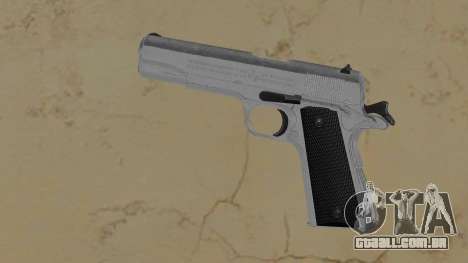 1911 Silver para GTA Vice City