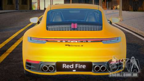 Porsche 911 Carrera S Yellow para GTA San Andreas