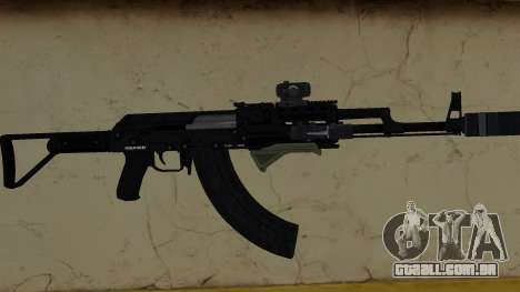 GTA V PC Shrewsbury Assault Rifle Attrachts para GTA Vice City