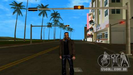 Tommy With Winter Jacket para GTA Vice City