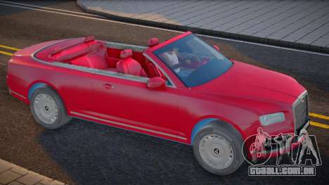 Aurus Senat Convertible Diamond para GTA San Andreas