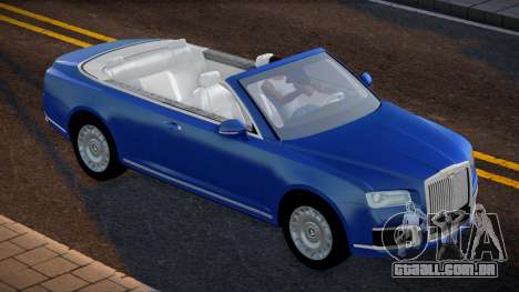 Aurus Senat Convertible CCD para GTA San Andreas