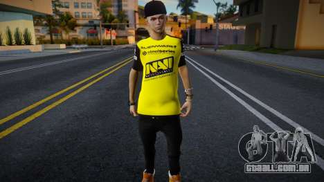 Navi gaming boy para GTA San Andreas