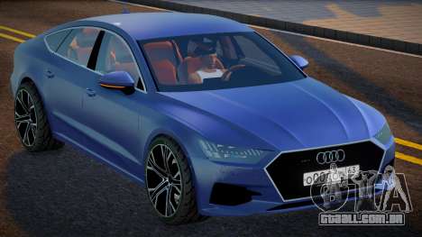 Audi A7 2018 Evil para GTA San Andreas