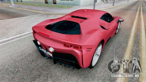 Ferrari SF90 Stradale (F173) Brick Red para GTA San Andreas