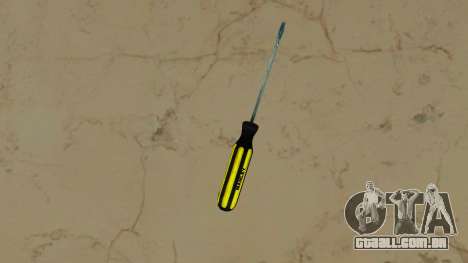 Vice City screwdriver HD para GTA Vice City