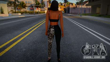 Sexy Brunette Girl v2 para GTA San Andreas