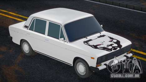 Vaz 2106 White Dog para GTA San Andreas