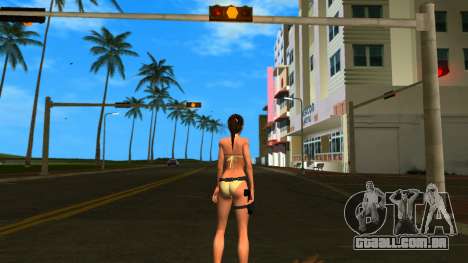 Lara Croft Yellow Bikini para GTA Vice City