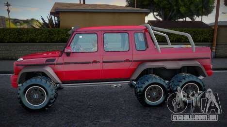 Mercedes-Benz G63 AMG 6x6 Jobo para GTA San Andreas