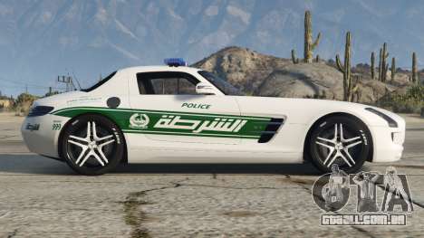 Mercedes-Benz SLS 63 AMG Dubai Police (C197)