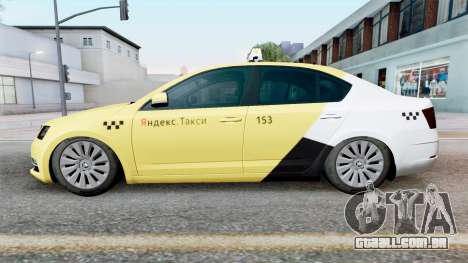 Skoda Octavia Taxi (5E) 2018 para GTA San Andreas