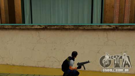 MP5 pistol SD para GTA Vice City