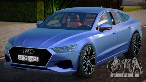 Audi A7 2018 Evil para GTA San Andreas