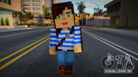 Minecraft Story - Stacy MS para GTA San Andreas
