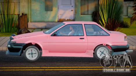 Toyota Corolla Levin AE86 para GTA San Andreas