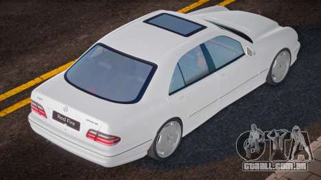 Mercedes-Benz E55 AMG (W210) White para GTA San Andreas