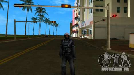 Agente do FBI em armadura pesada para GTA Vice City