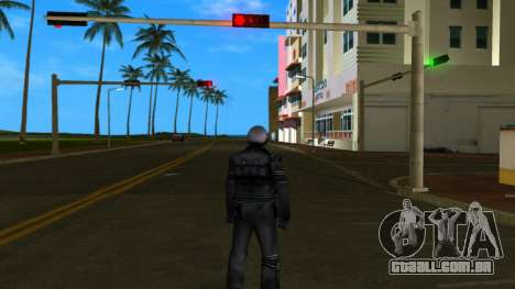 Agente do FBI em armadura pesada para GTA Vice City