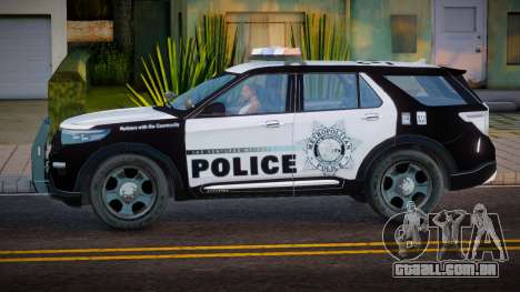 2020 Ford Explorer LVMPD para GTA San Andreas