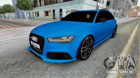 Audi RS 6 Avant (4G) para GTA San Andreas