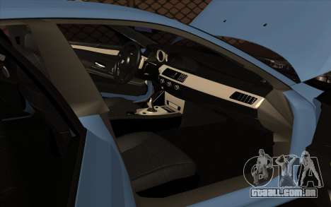 BMW M5 E60 Double Exhaust para GTA San Andreas