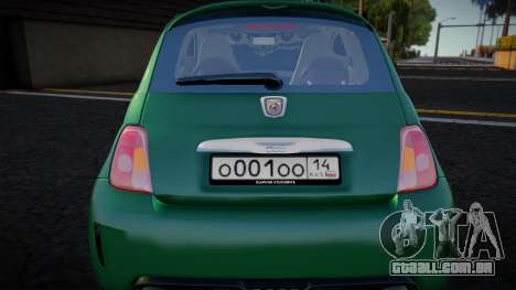 Abarth 500 Diamond para GTA San Andreas