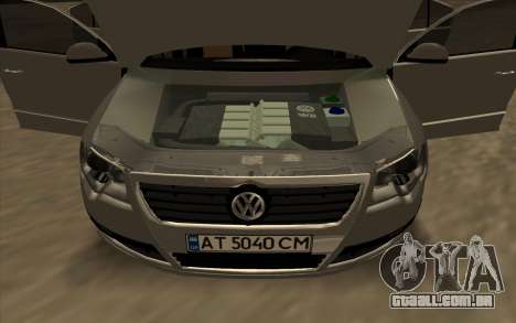Volkswagen Passat B6 TDI (Sedan) para GTA San Andreas