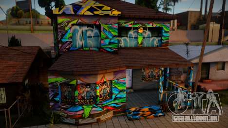 Graffiti Street House para GTA San Andreas