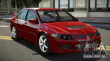 Mitsubishi Lancer Evolution VIII MR V1.1 para GTA 4