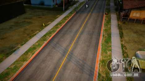 Estradas com rachaduras e remendos para GTA San Andreas