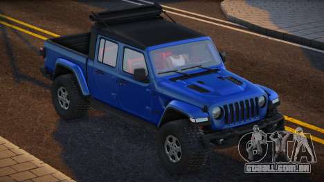 Jeep Gladiator Rubicon 2021 Blue para GTA San Andreas