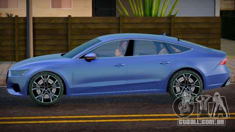 Audi A7 2018 Evil para GTA San Andreas